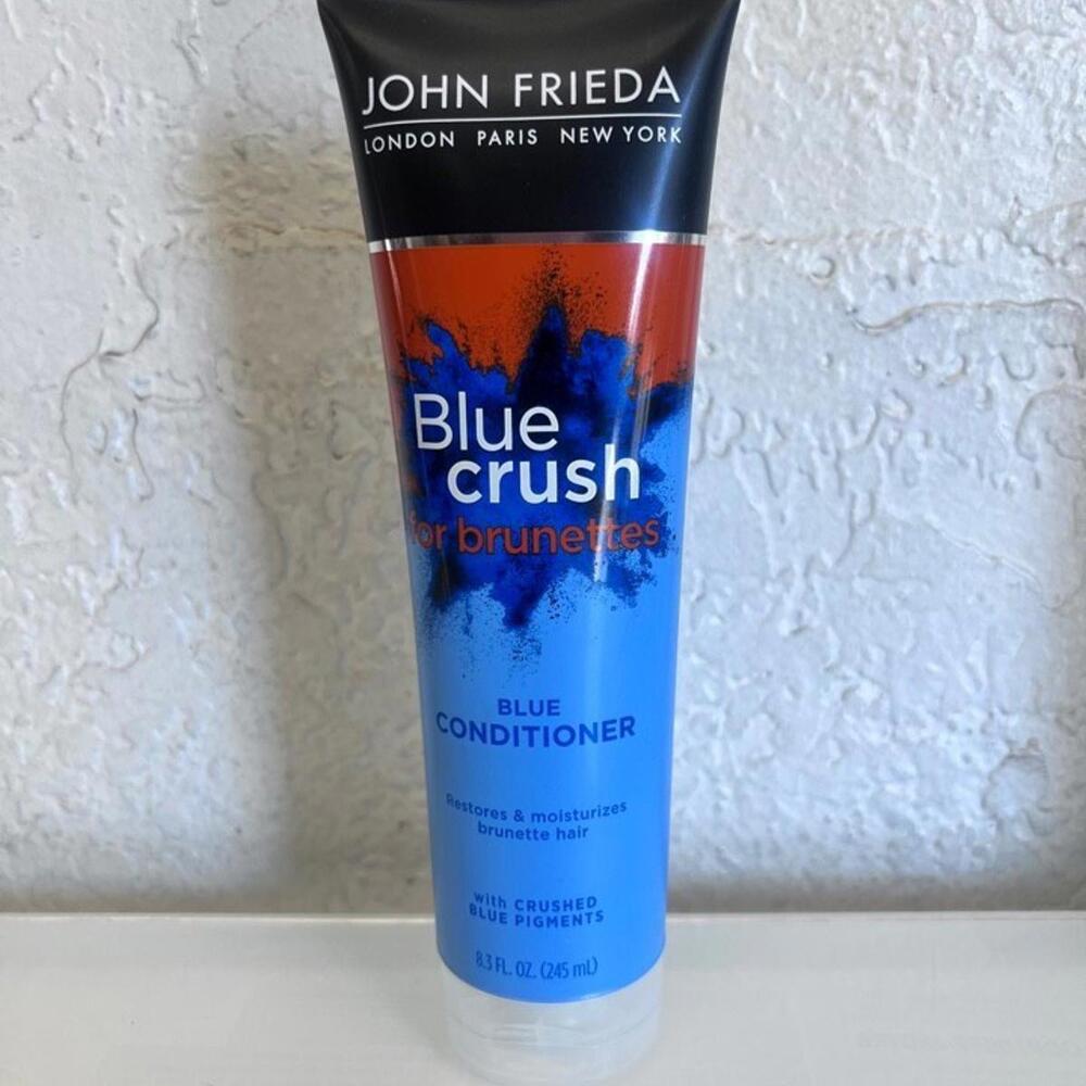 John Frieda Blue Crush for Brunettes Blue Conditioner 8.3 FL Oz